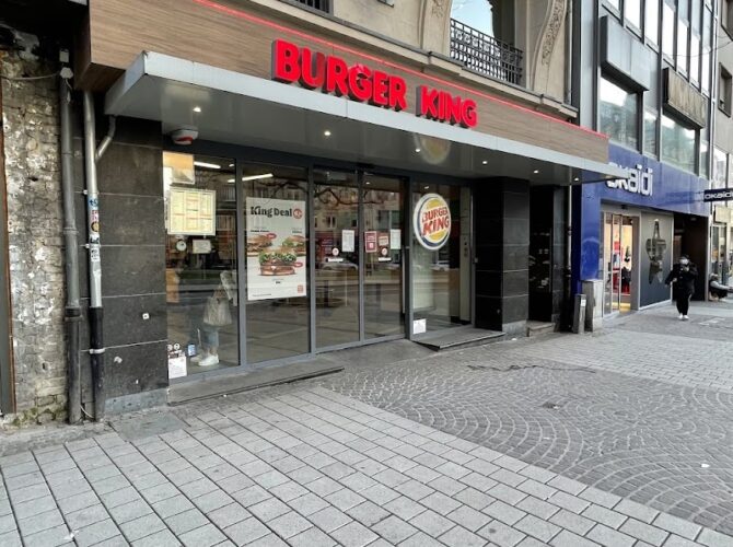 Restaurant Burger King Gare à Luxembourg (Ville), Luxembourg