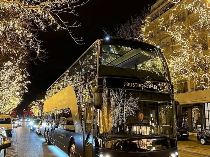 Restaurant Bustronome à Paris, France