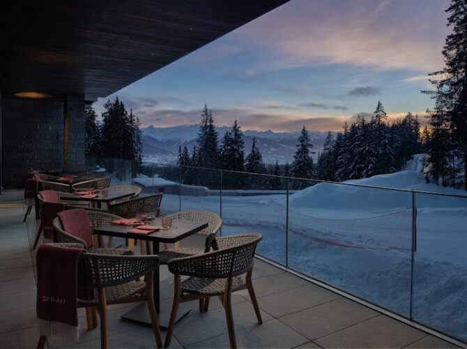 Restaurant Byakko à Crans-Montana, Suisse