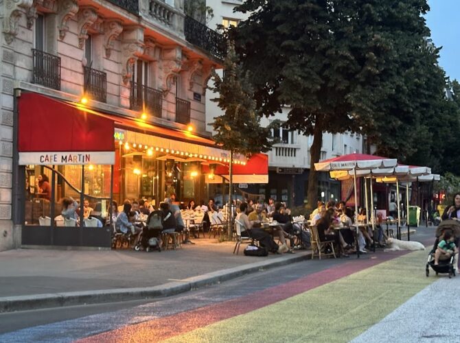 Restaurant Café Martin à Paris, France