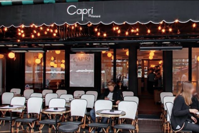Restaurant Capri Saint-Honoré à Paris, France