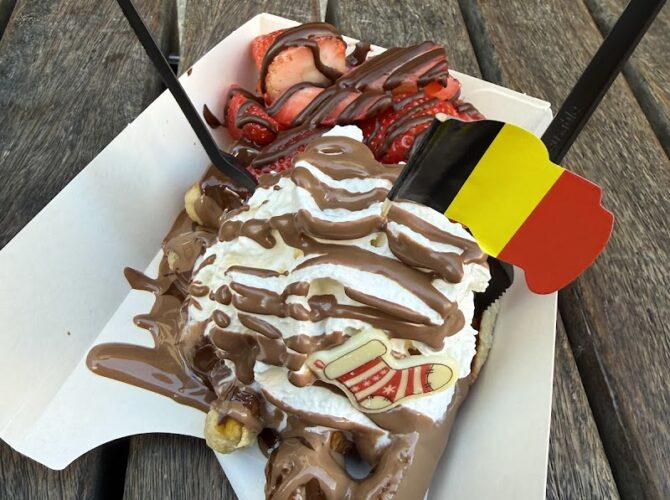 Restaurant Chez Albert – Gauffres – Waffles à Bruges, Belgique