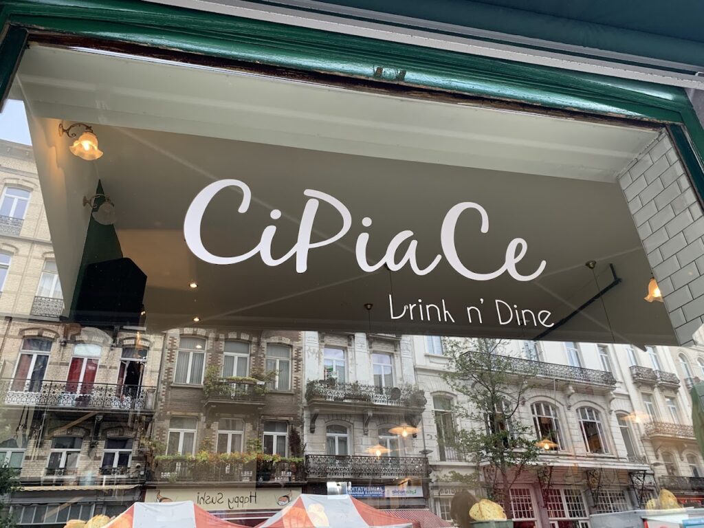 Restaurant CiPiaCe à Bruxelles, Belgique