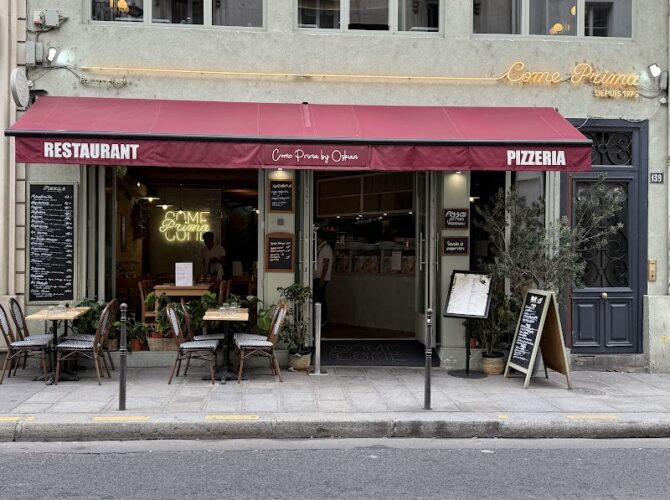 COME PRIMA by OSKIAN Restaurant Italien Paris 1 à Paris, France