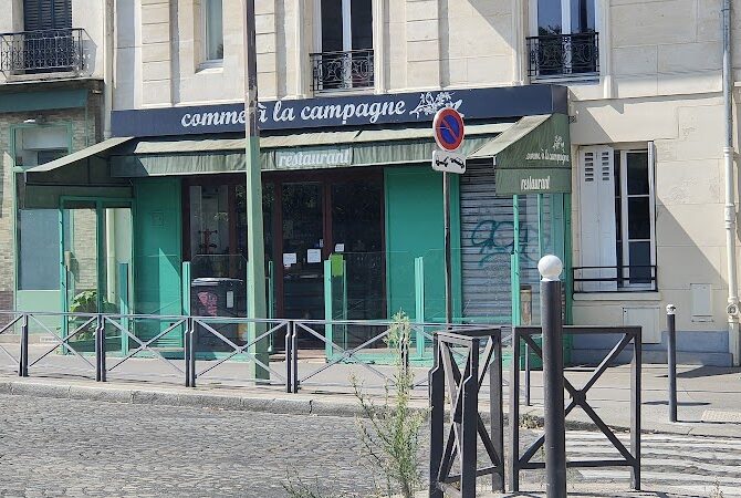Restaurant Comme à la campagne à Paris, France