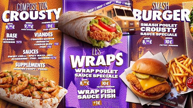 Restaurant Crousty dream à Bagnolet, France