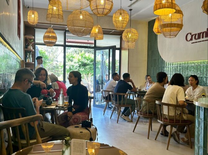 Restaurant Crumby à Tanger, Maroc