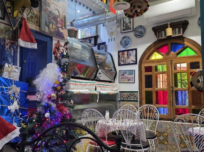 Restaurant Dar Harruch à Tanger, Maroc