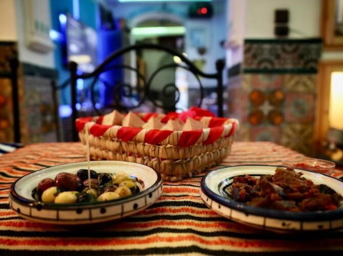 Restaurant Dar Harruch à Tanger, Maroc