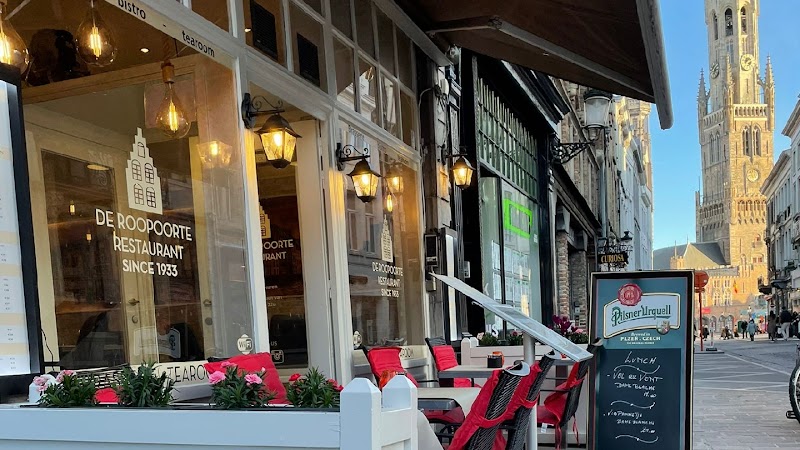 Restaurant De Roopoorte à Bruges, Belgique