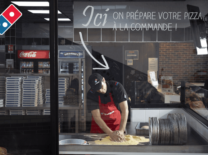 Restaurant Domino’s Pizza Paris 2 à Paris, France