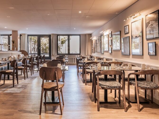 Restaurant Eteila Brasserie à Crans-Montana, Suisse