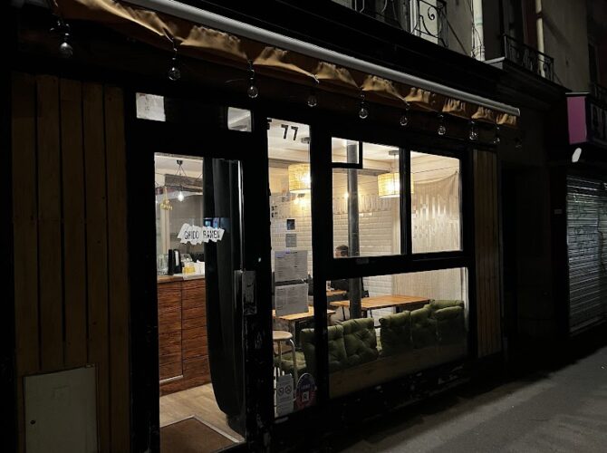 Restaurant GHIDO RAMEN à Paris, France