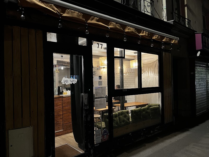 Restaurant GHIDO RAMEN à Paris, France