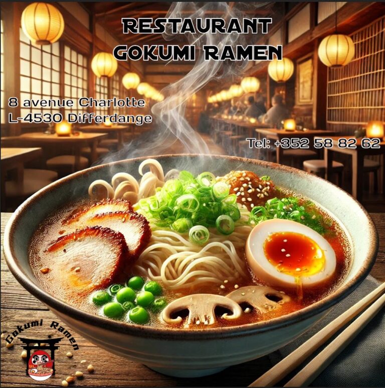 Restaurant Gokumi Ramen à Differdange, Luxembourg