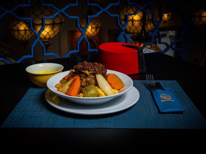 Restaurant Kanzaman à Tangier, Maroc