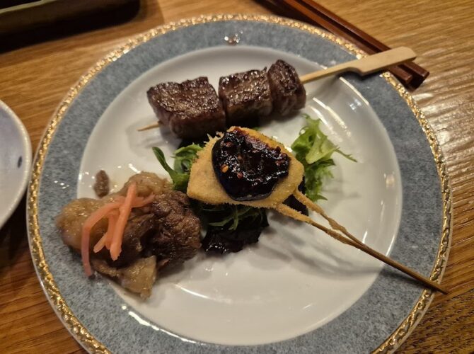 Restaurant Kushikatsu Bon à Paris, France