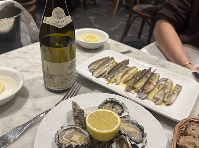 Restaurant La Cagouille à Paris, France