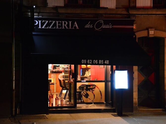 Restaurant La Pizzeria des Quais à Quimper, France