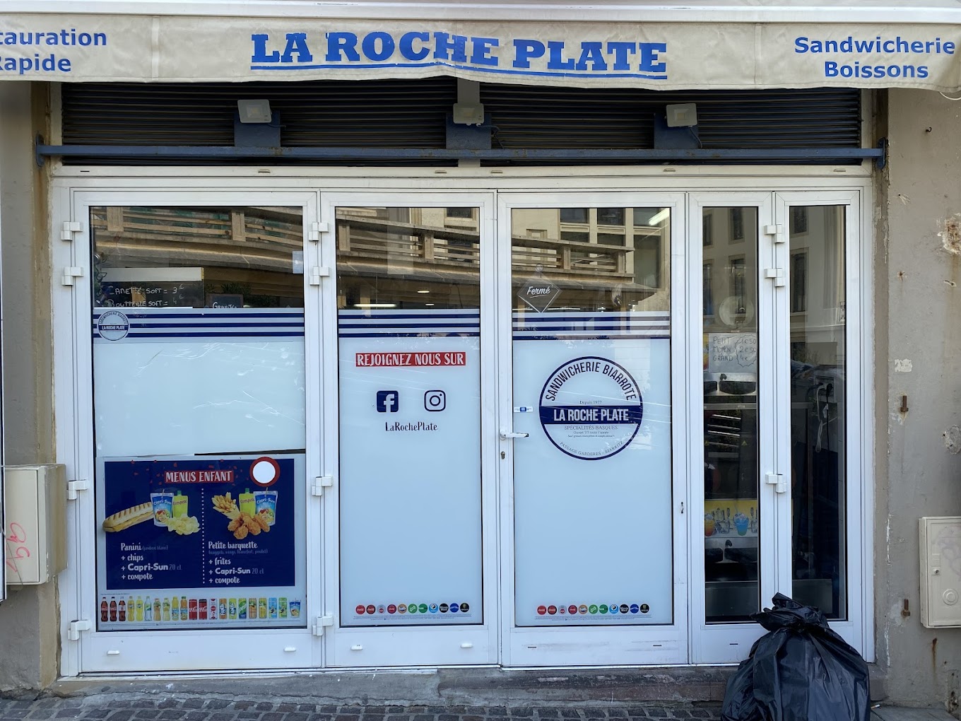 Restaurant La Roche Plate – Sandwicherie Biarritz à Biarritz, France