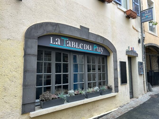 Restaurant la Table du Puy à Clermont-Ferrand, France
