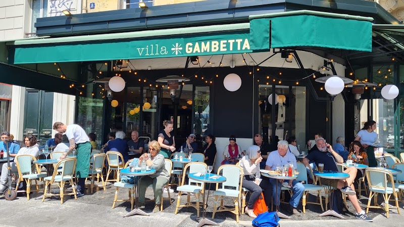 Restaurant La Villa Gambetta ( Paris ) à Paris, France