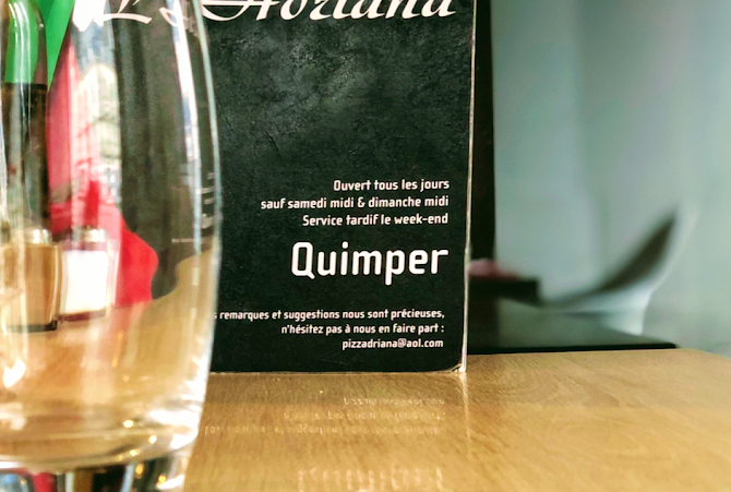 Restaurant L’adriana à Quimper, France