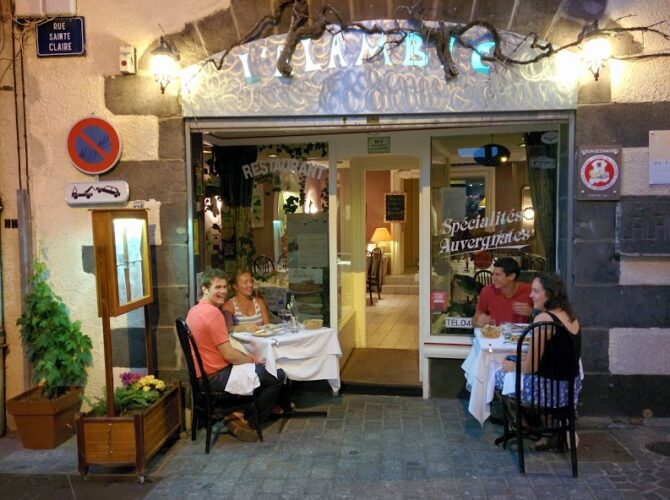 Restaurant L’Alambic à Clermont-Ferrand, France