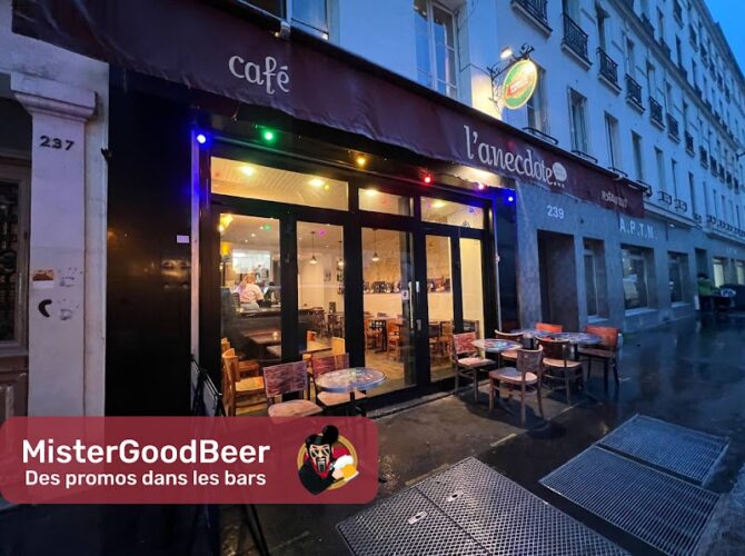 Restaurant L’Anecdote à Paris, France