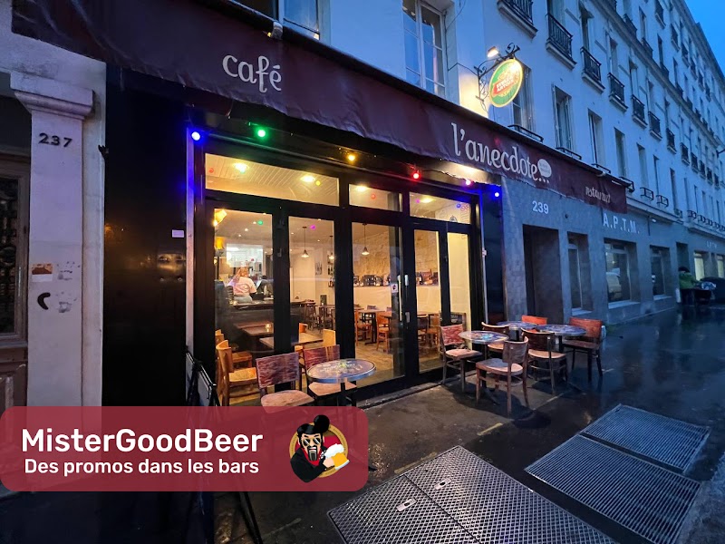 Restaurant L’Anecdote à Paris, France