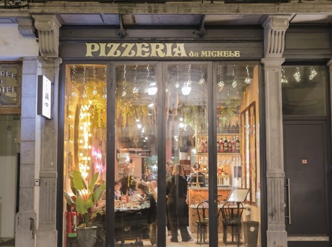 Restaurant L’Antica Pizzeria da Michele à Bruxelles, Belgique