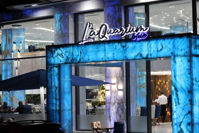 Restaurant L’Aquarium Blue à Tanger, Maroc