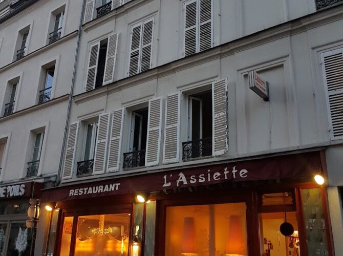 Restaurant L’Assiette à Paris, France
