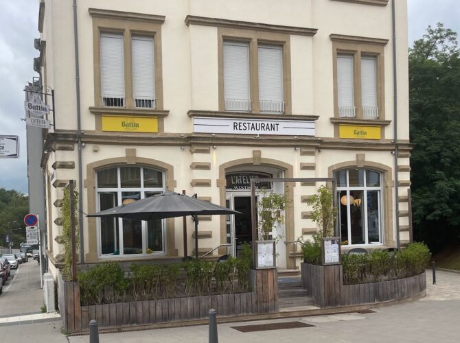 Restaurant L’Atelier Windsor à Luxembourg (Ville), Luxembourg