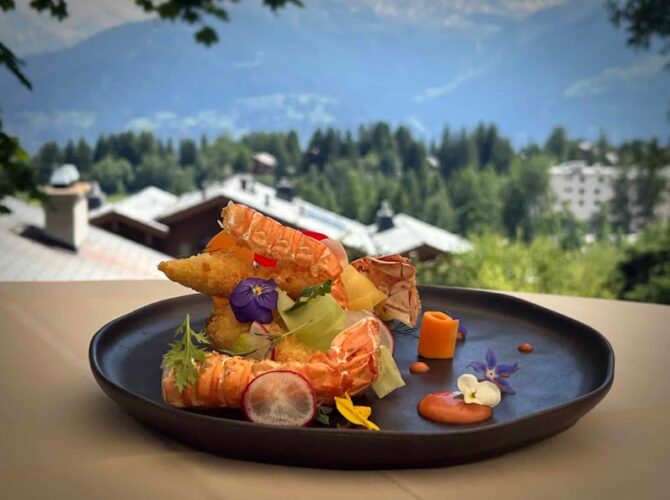 Restaurant Le Cadre Royal à Crans-Montana, Suisse