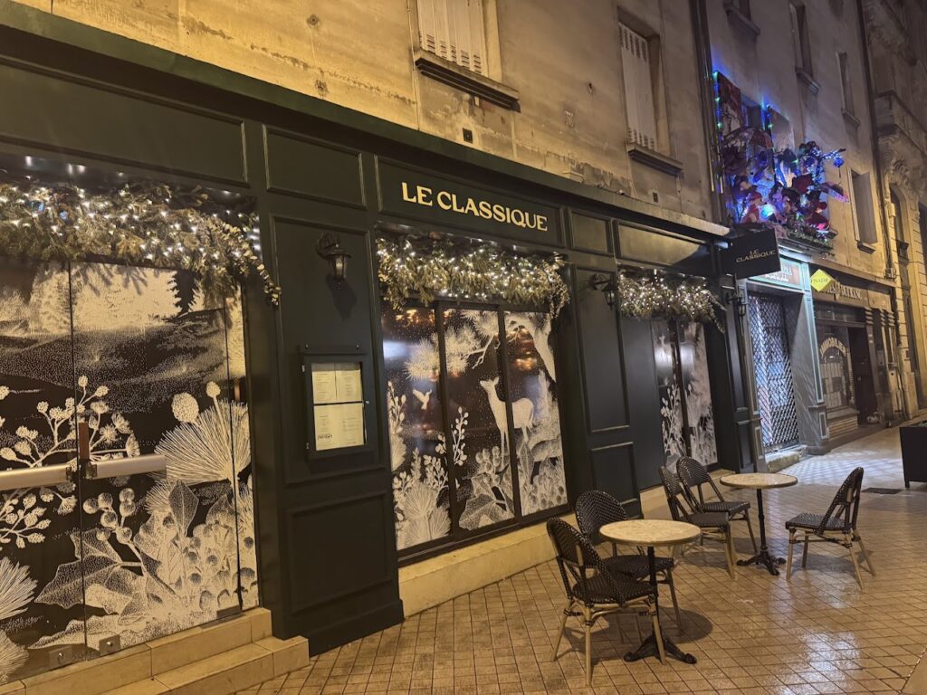 Restaurant Le Classique à Bordeaux, France