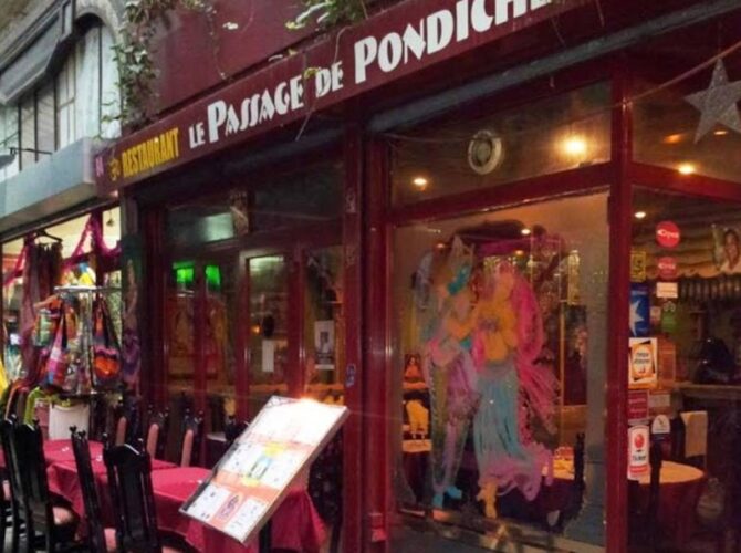 Restaurant Le Passage de Pondichéry à Paris, France