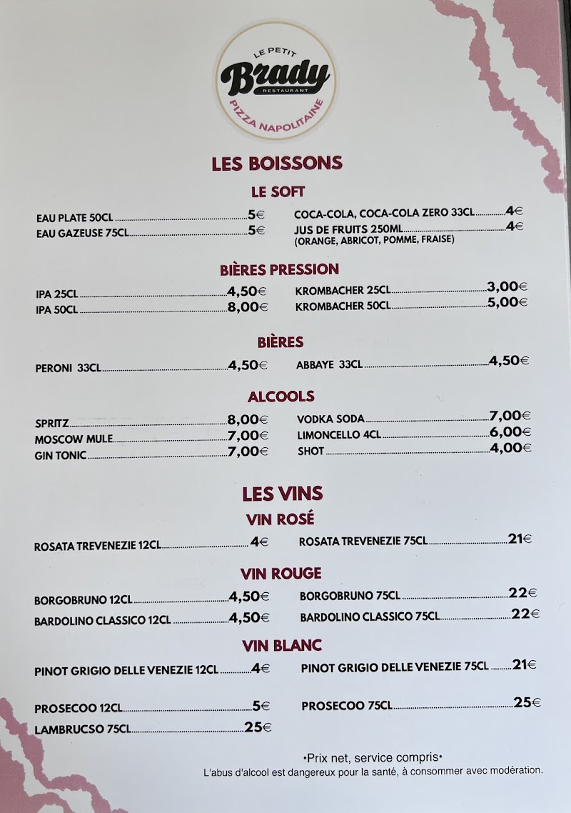 Restaurant Le Petit Brady – Pizzeria Paris 10 à Paris, France — photo 3