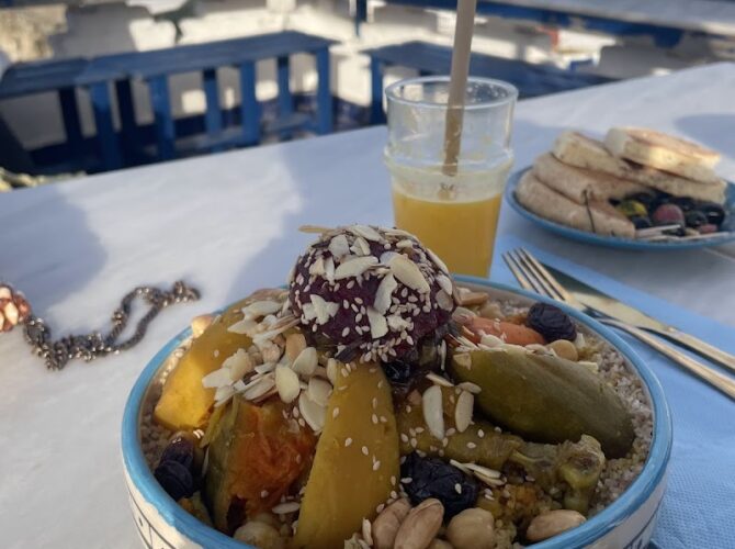 Restaurant Le Salon Bleu à Tanger, Maroc