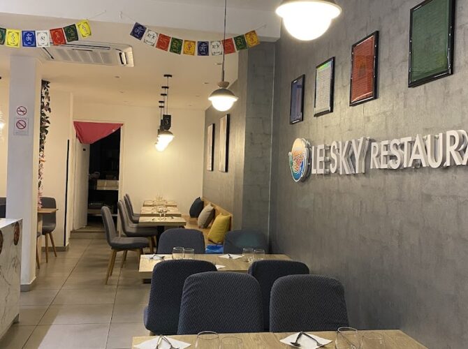 Le Sky restaurant à Paris, France