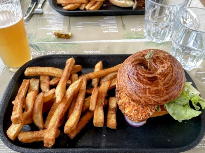 Restaurant Le Sunset beach à Doussard, France