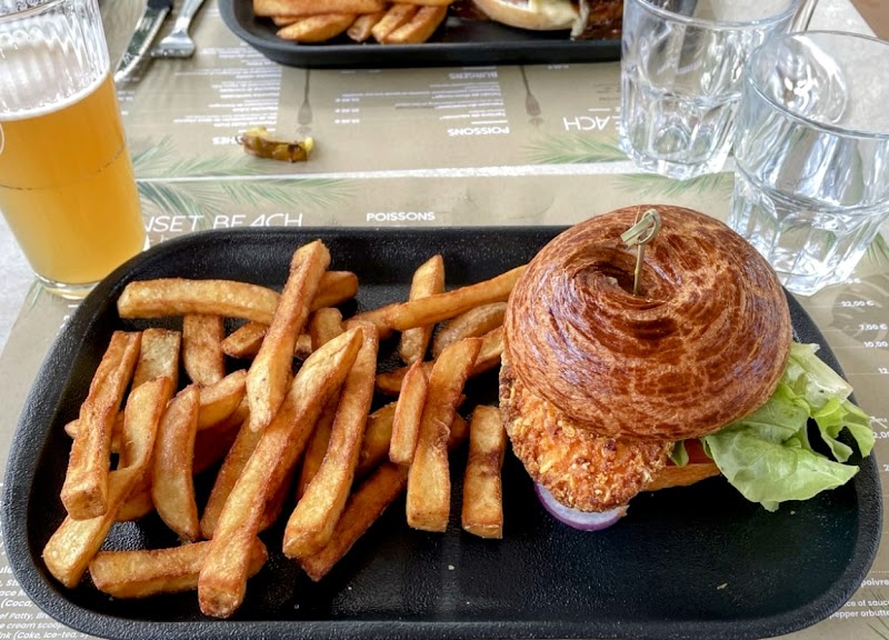 Restaurant Le Sunset beach à Doussard, France