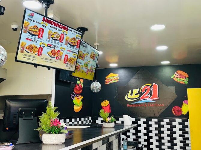 Le21 Restaurant & Fast Food à Ermont, France