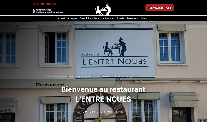 Restaurant L’Entre Noues à Montereau-Fault-Yonne, France