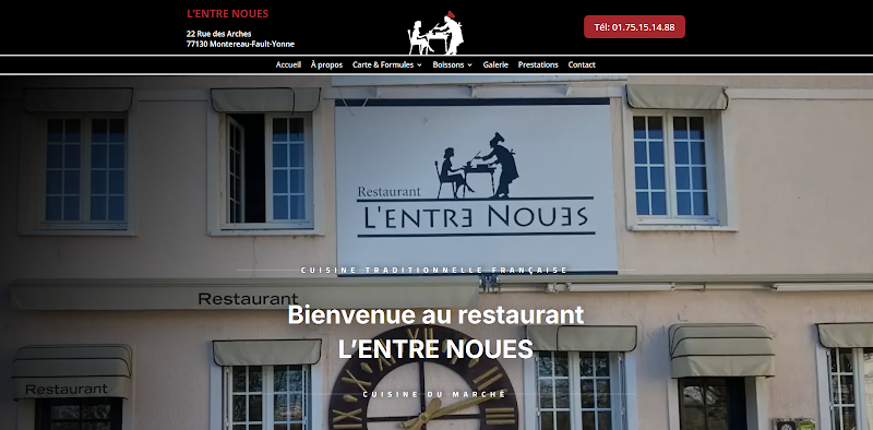 Restaurant L’Entre Noues à Montereau-Fault-Yonne, France