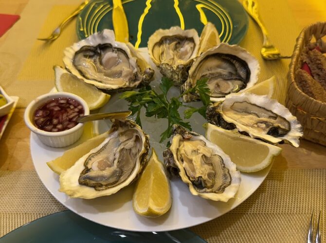 Restaurant Les Huîtres à Tanger, Maroc