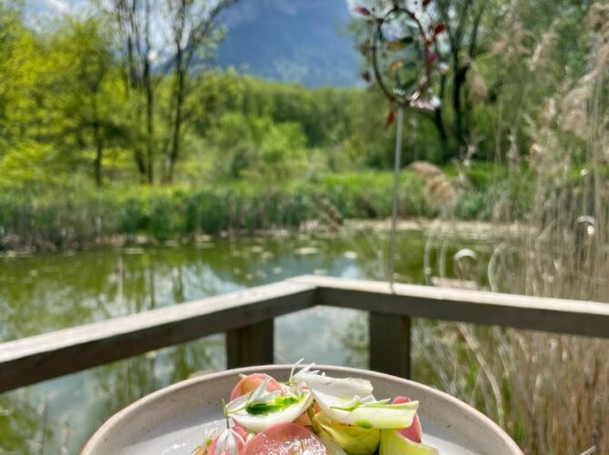 Restaurant Les Jardins du Taillefer à Lathuile, France