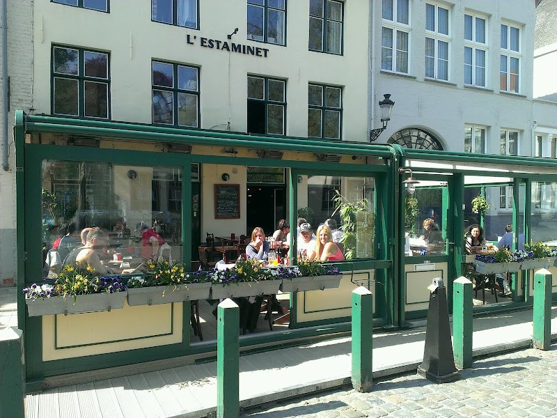 Restaurant L’Estaminet à Bruges, Belgique