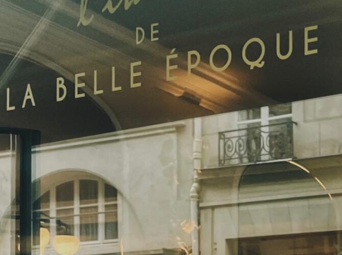 Restaurant L’italien de La Belle Époque à Paris, France