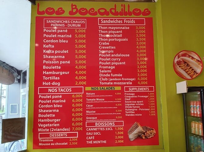 Restaurant Los Bocadillos à Forest, Belgique